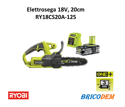 Elettrosega compatta 18v ryobi - elettrosega,