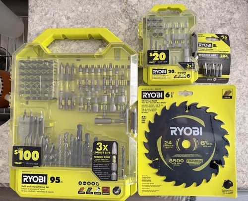 Ryobi set punte - per, trapano